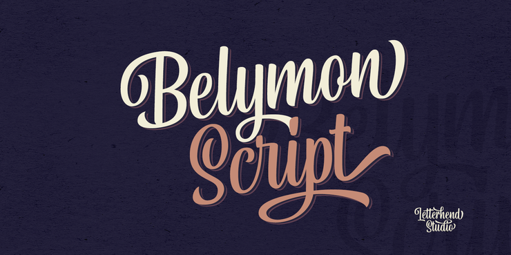 Belymon Script字体 1