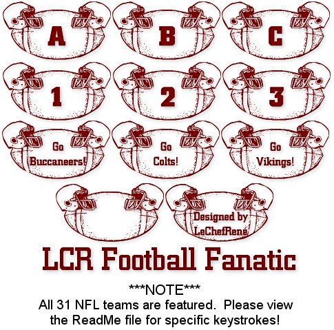 LCR Football Fanatic字体 1