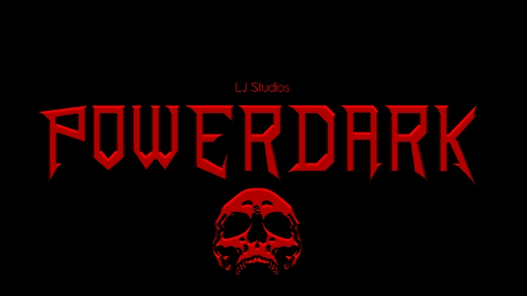 PowerDark字体 3