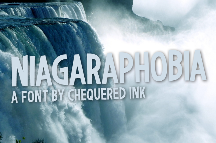 Niagaraphobia字体 1
