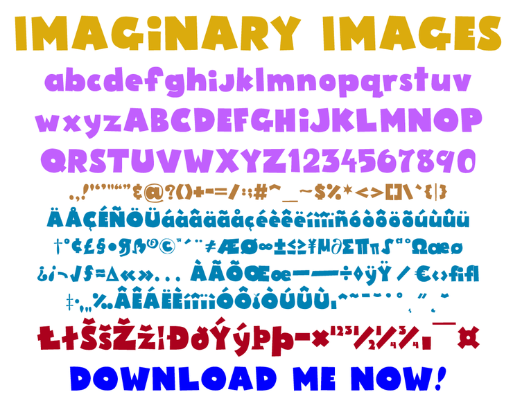 Imaginary Images字体 1