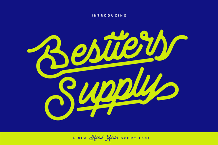 Bestters Supply字体 1