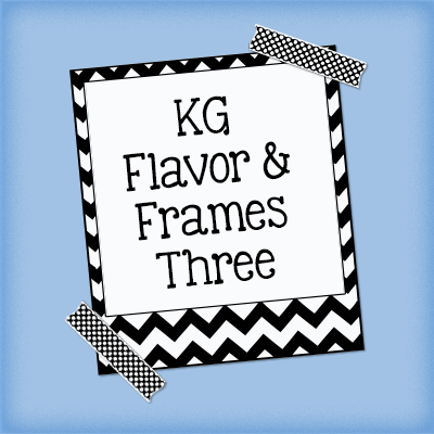KG Flavor and Frames Three字体 1