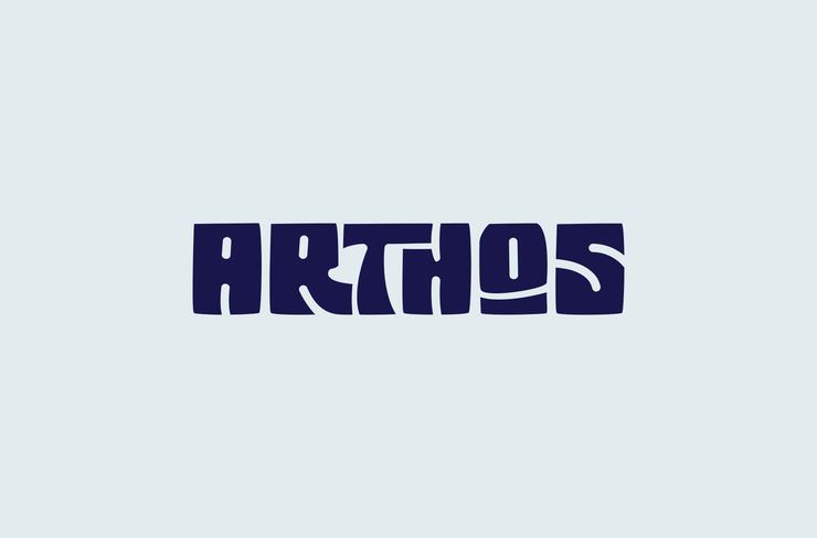 Arthos字体 3