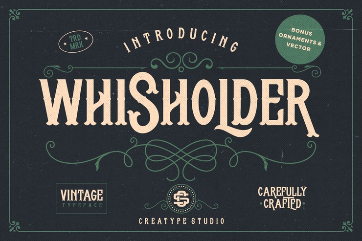 Whisholder字体 1