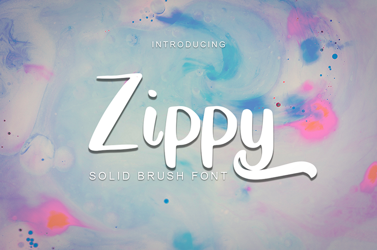 Zippy字体 1