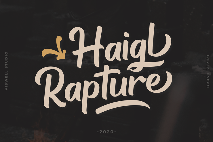 Haigl Rapture字体 5