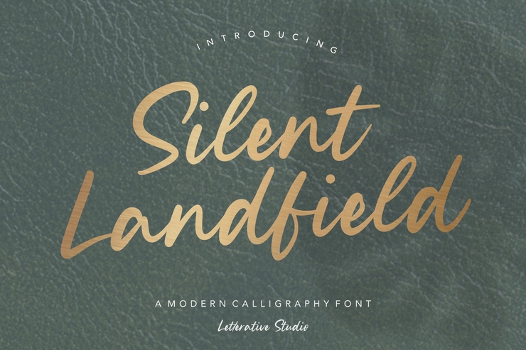 Silent Landfield字体 1