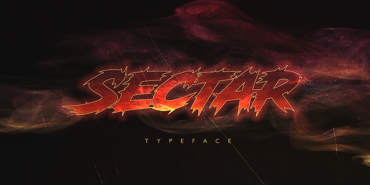 Sectar字体 1