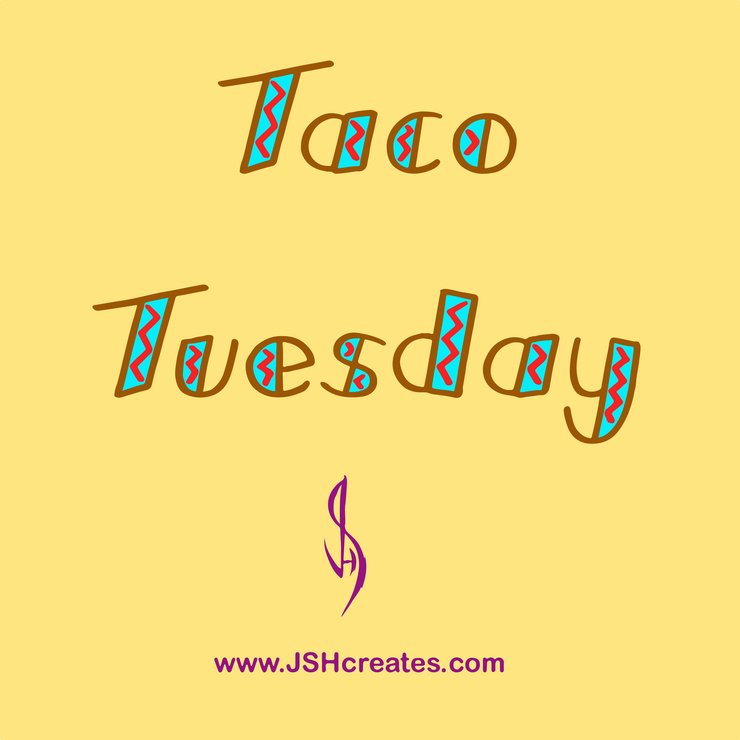 Taco Tuesday字体 2