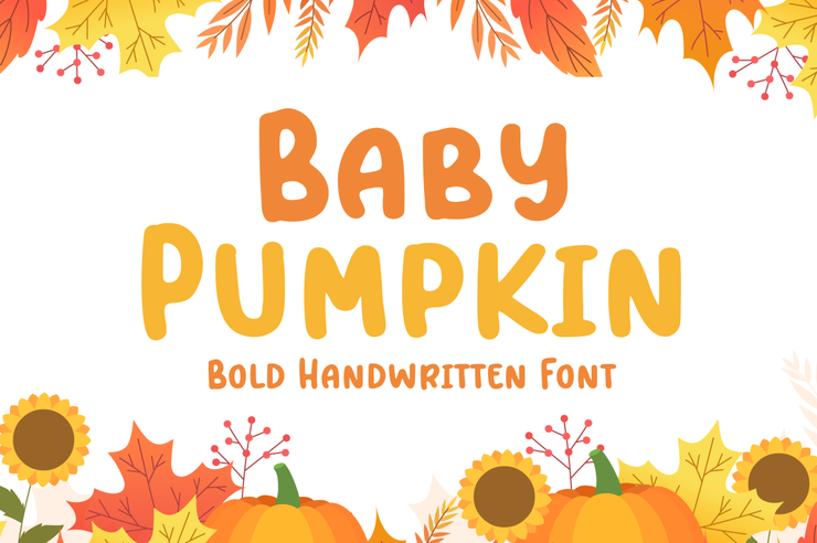 Baby Pumpkin字体 4