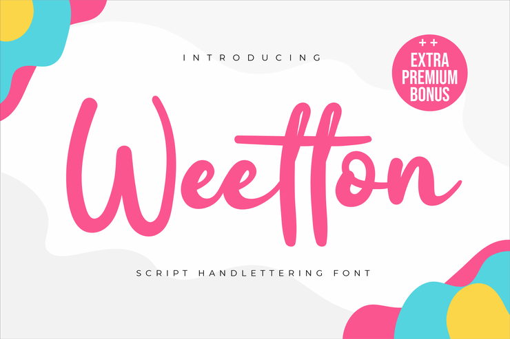 Weetton字体 1