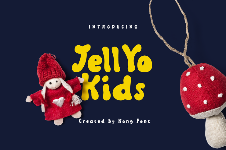 Jellyo字体 1