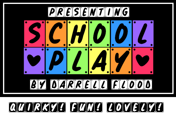 School Play字体 1