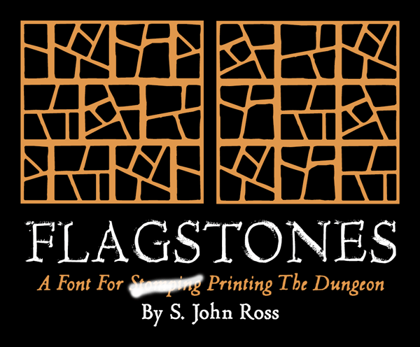 Flagstones字体 1