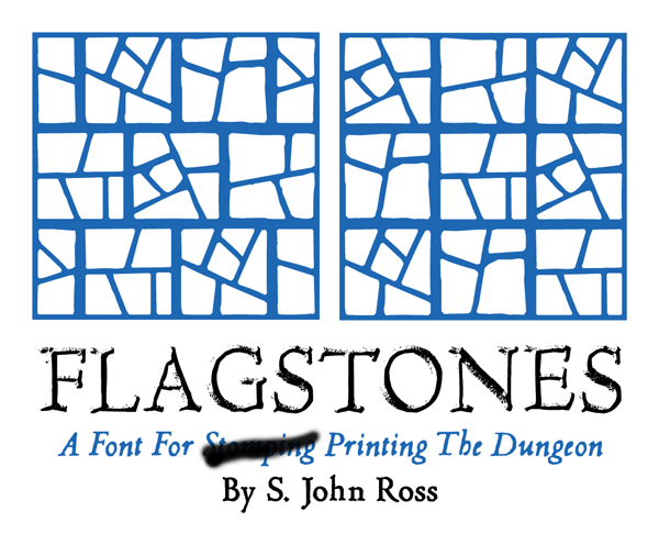 Flagstones字体 2