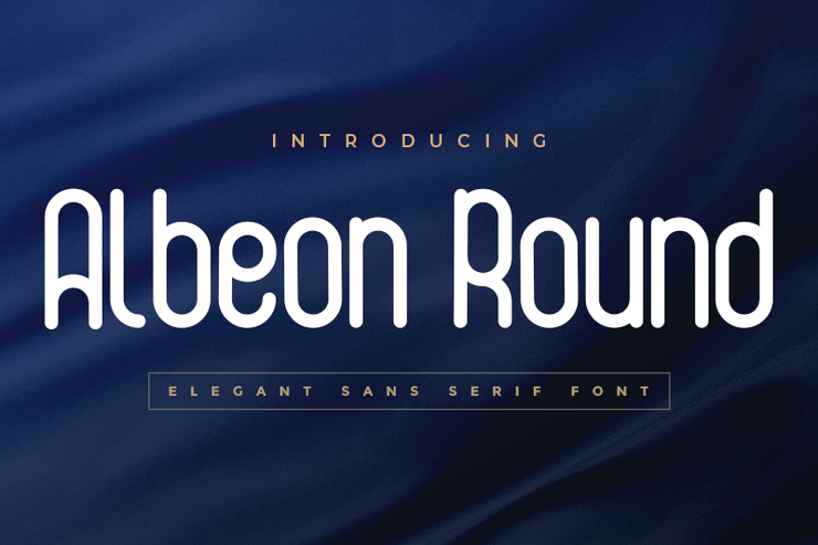 Albeon Round字体 1