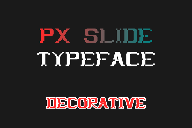 px_slide字体 2
