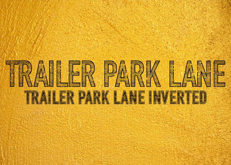 Trailer Park Lane字体 1