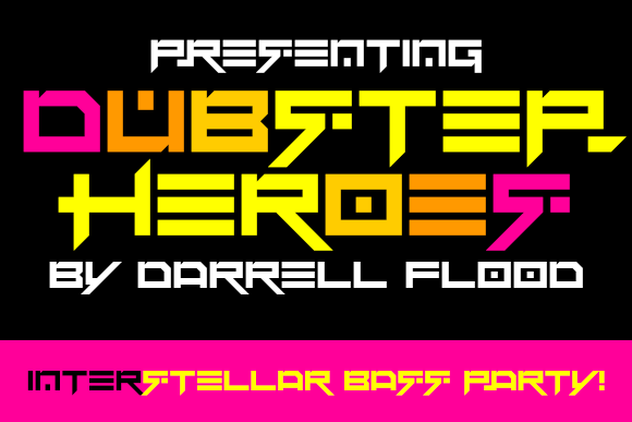 Dubstep heroes字体 2