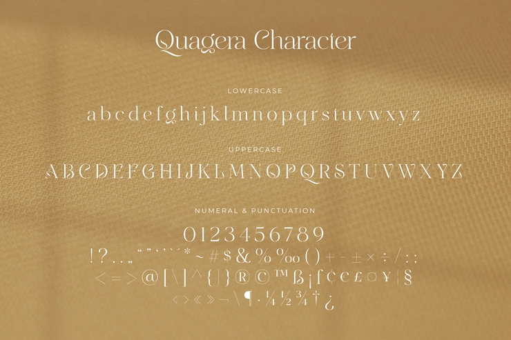 Quagera字体 4