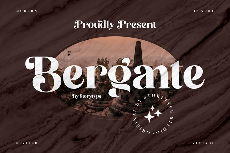 Bergante字体 1