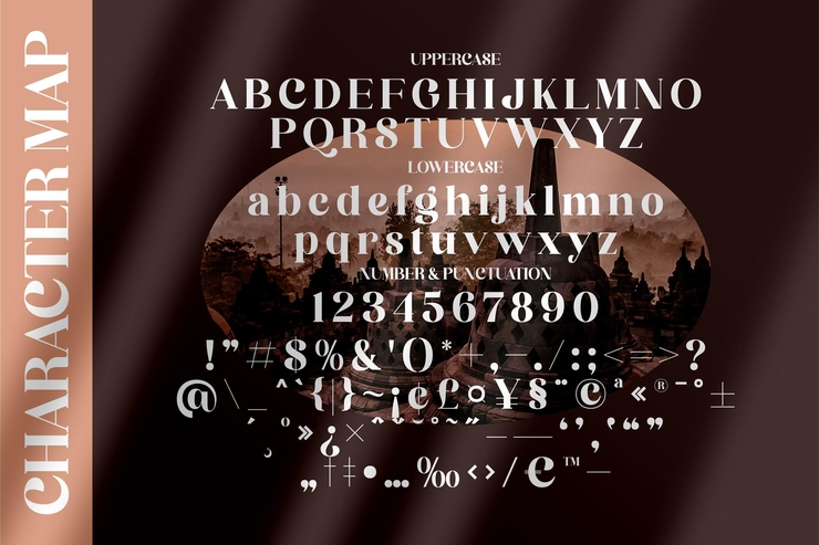Bergante字体 4