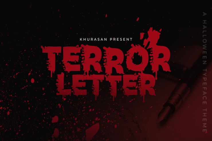 Terror Letter字体 1