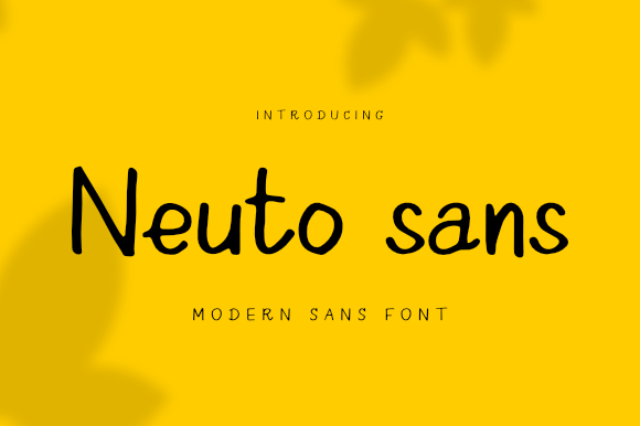 Neuto Sans字体 1