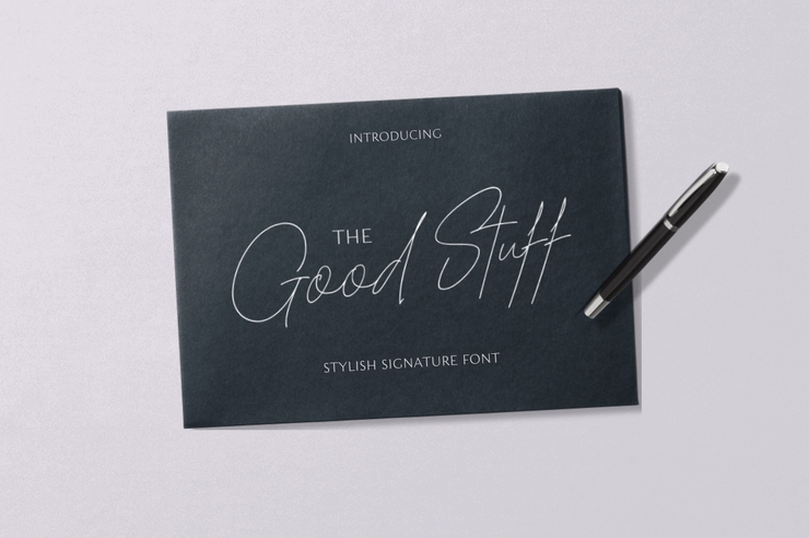 The Good Stuff字体 3