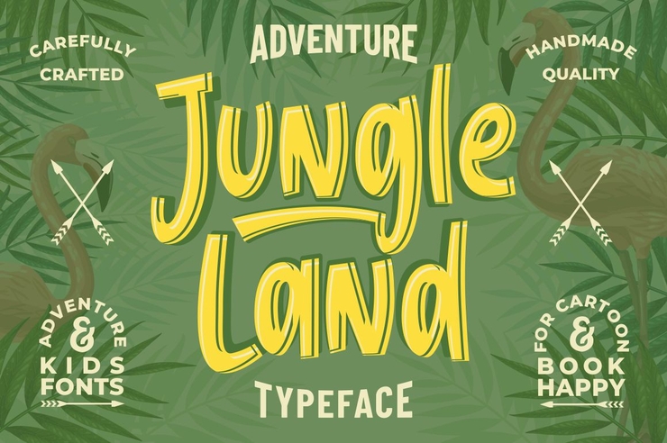 Jungle Land字体 3