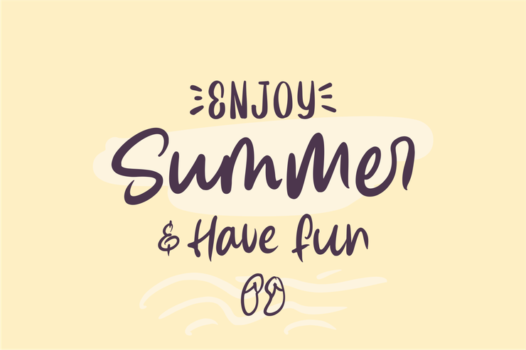 Summer Lovers字体 7