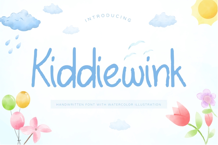 Kiddiewink字体 5