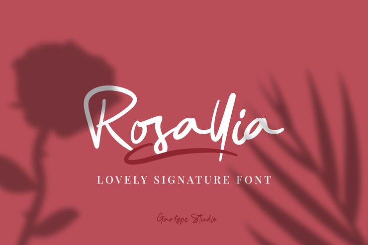 Rosallia GT字体 1