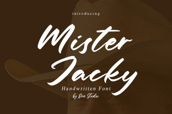 Mister Jacky字体 1
