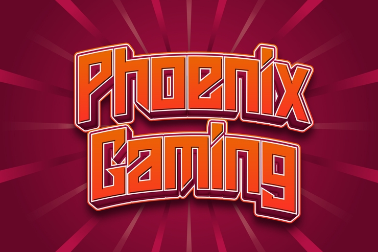 Phoenix Gaming字体 8