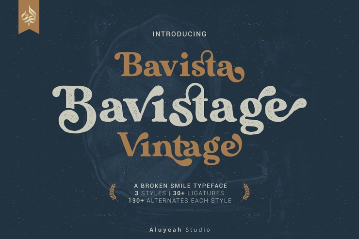Bavistage字体 9