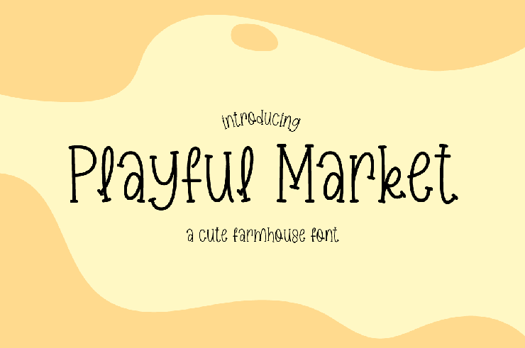 Playful Market字体 3