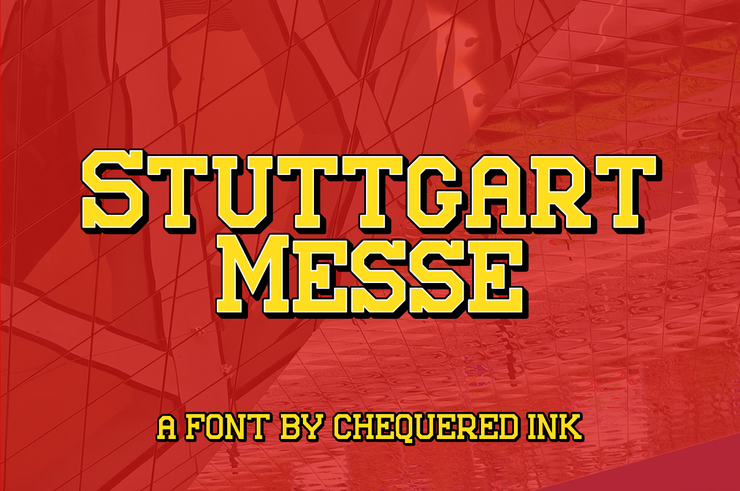 Stuttgart Messe字体 1