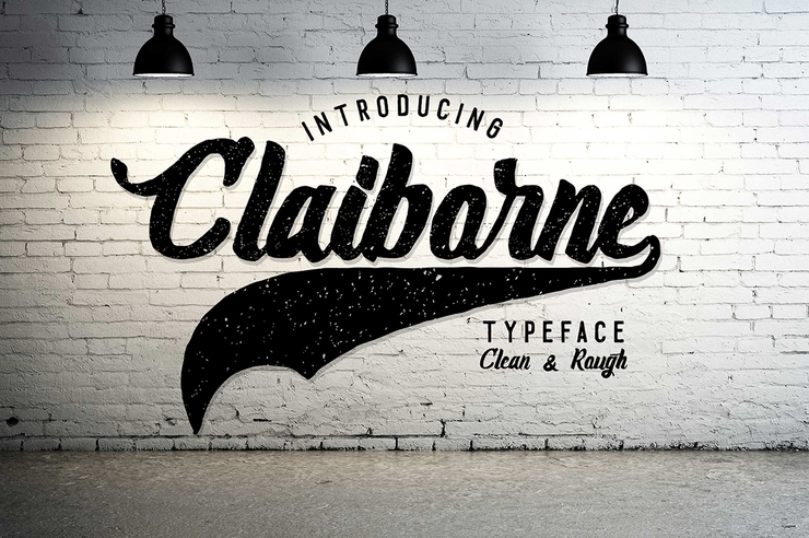 Claiborne字体 3
