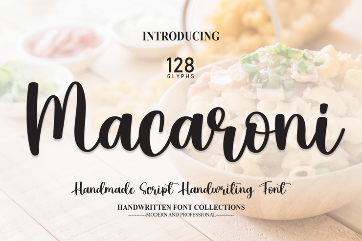 Macaroni字体 6