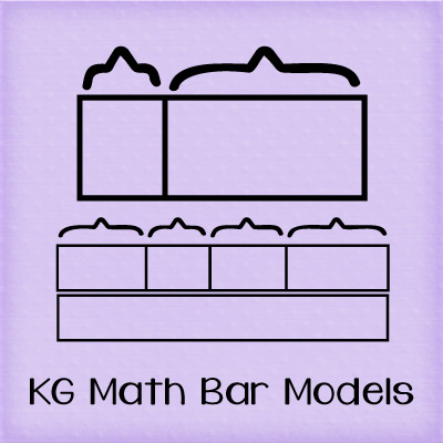 KG Math Bar Models字体 2