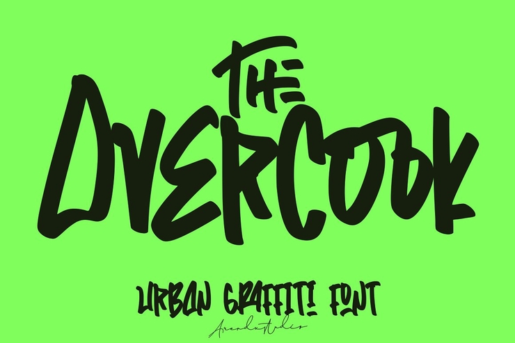 The Overcook字体 10