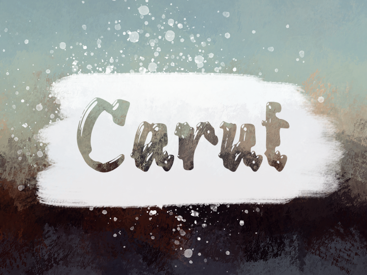 c Carut字体 1