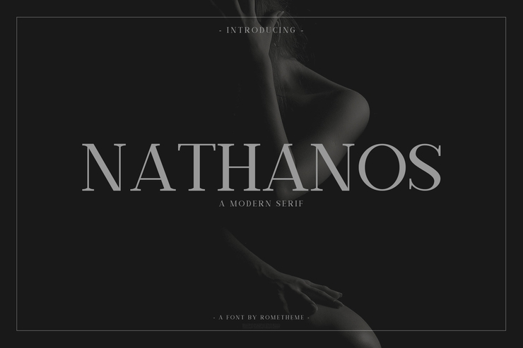 Nathanos字体 6