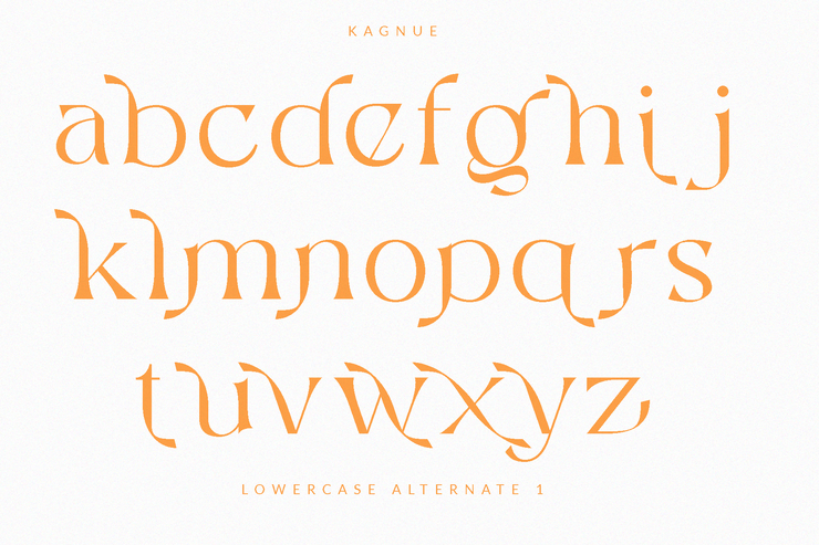 Kagnue Serif字体 7