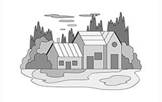 灰色房屋图案flash动画