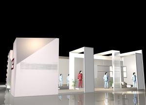 3D展厅展览模型设计