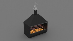 烧烤炉3D模型设计