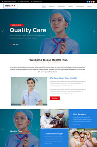 妇幼保健院医院网站模板